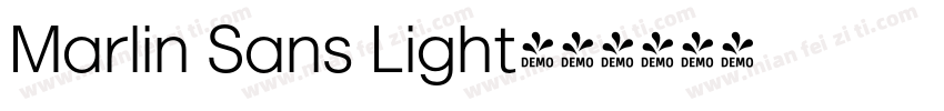 Marlin Sans Light字体转换